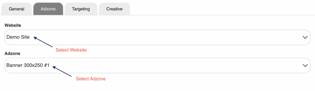 Create Smartzone - Settings