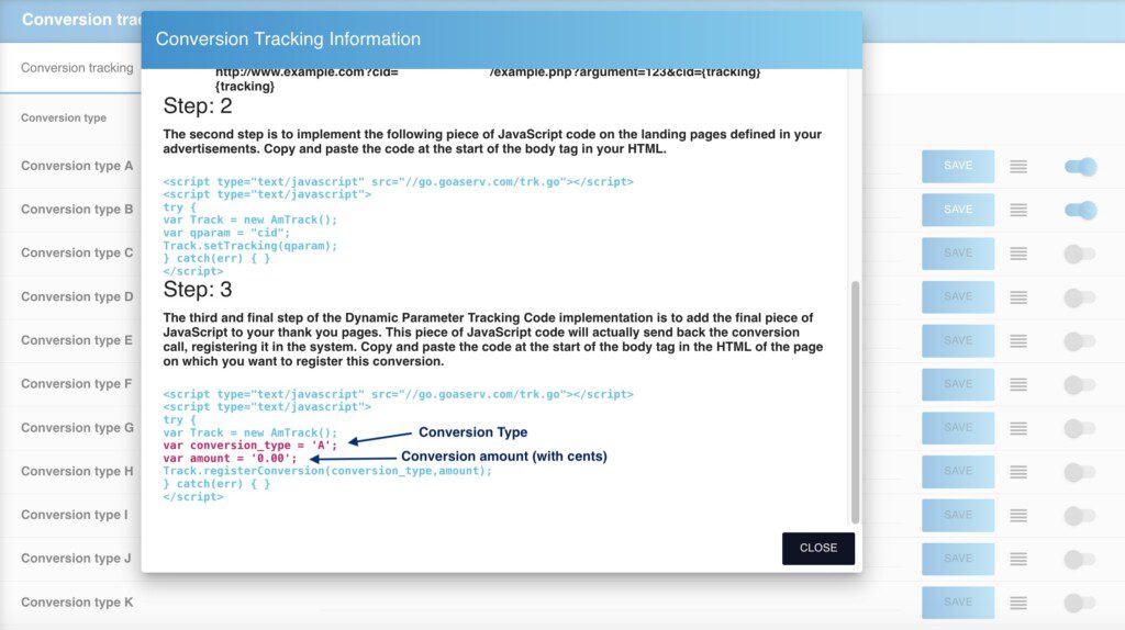 Dynamic Parameter Tracking 2