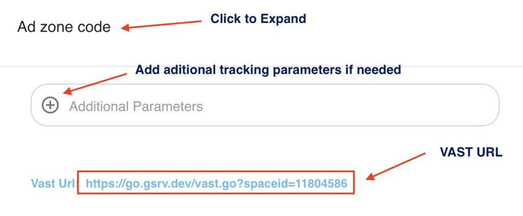 VAST URL